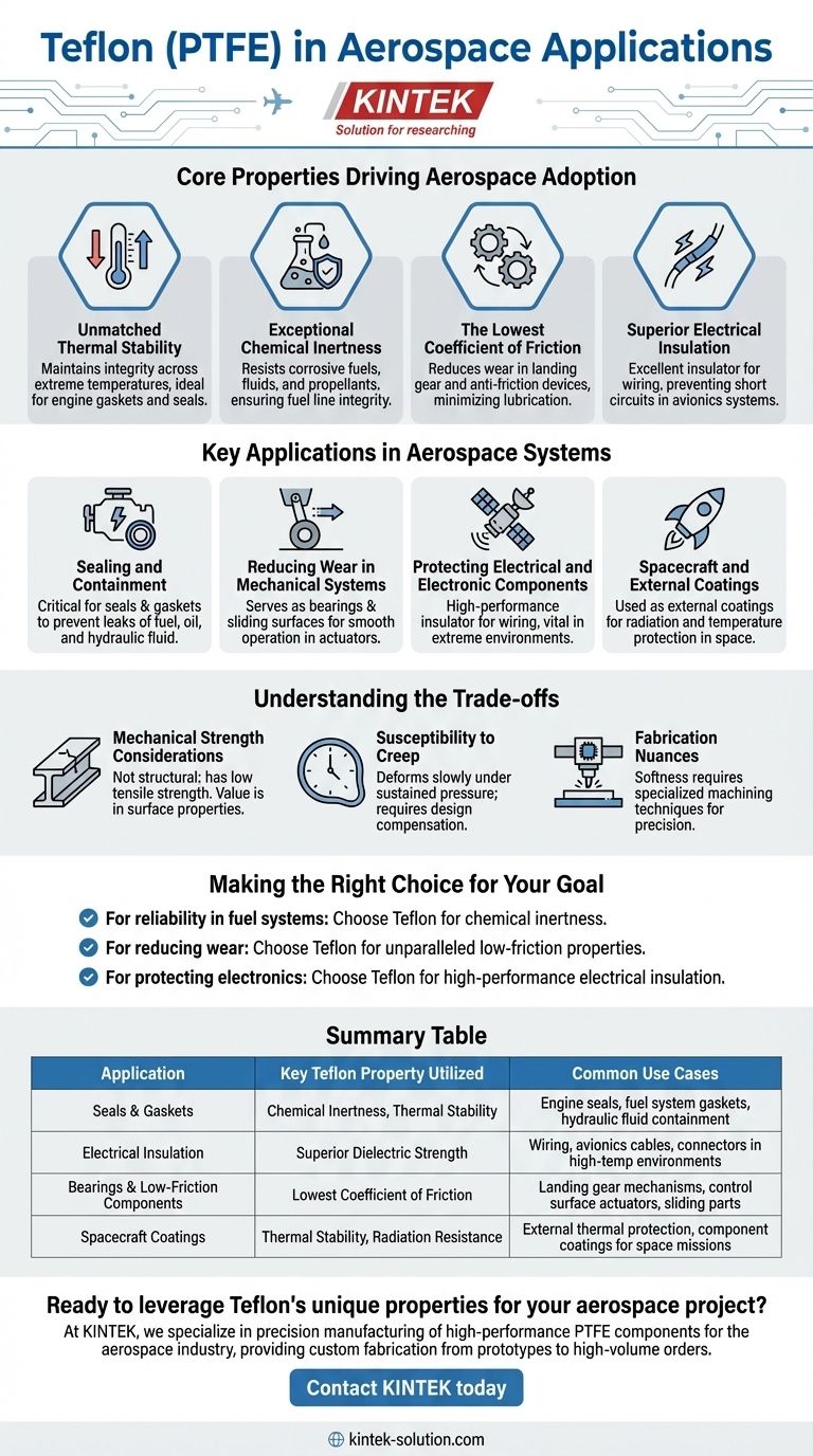 Quali applicazioni aerospaziali utilizzano i fogli di plastica Teflon? Componenti critici per ambienti estremi Guida Visiva