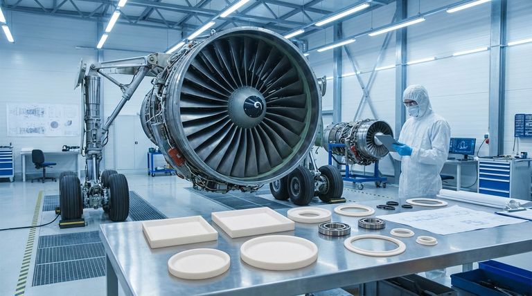 Quali applicazioni aerospaziali utilizzano i fogli di plastica Teflon? Componenti critici per ambienti estremi