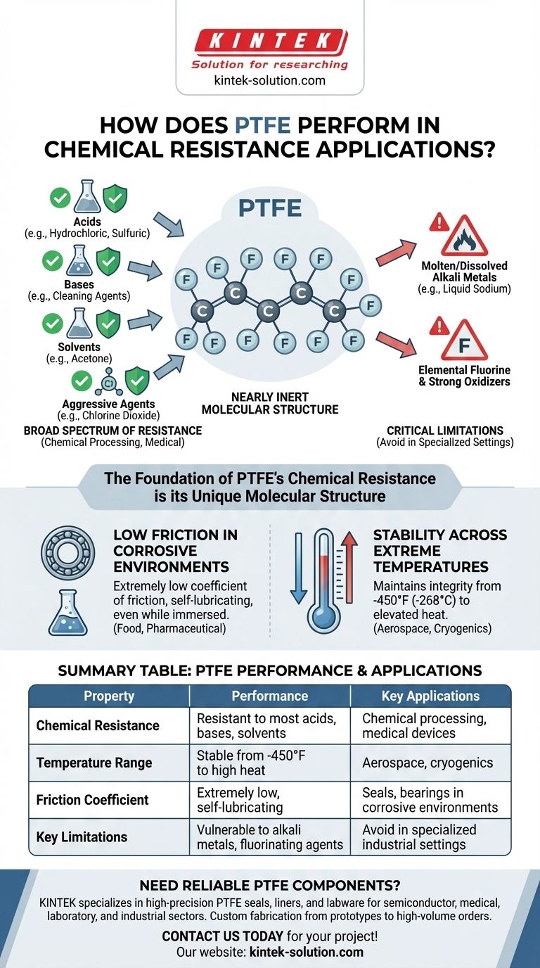 PTFE在耐化学腐蚀应用中的表现如何？在严苛环境下的无与伦比的惰性 图解指南