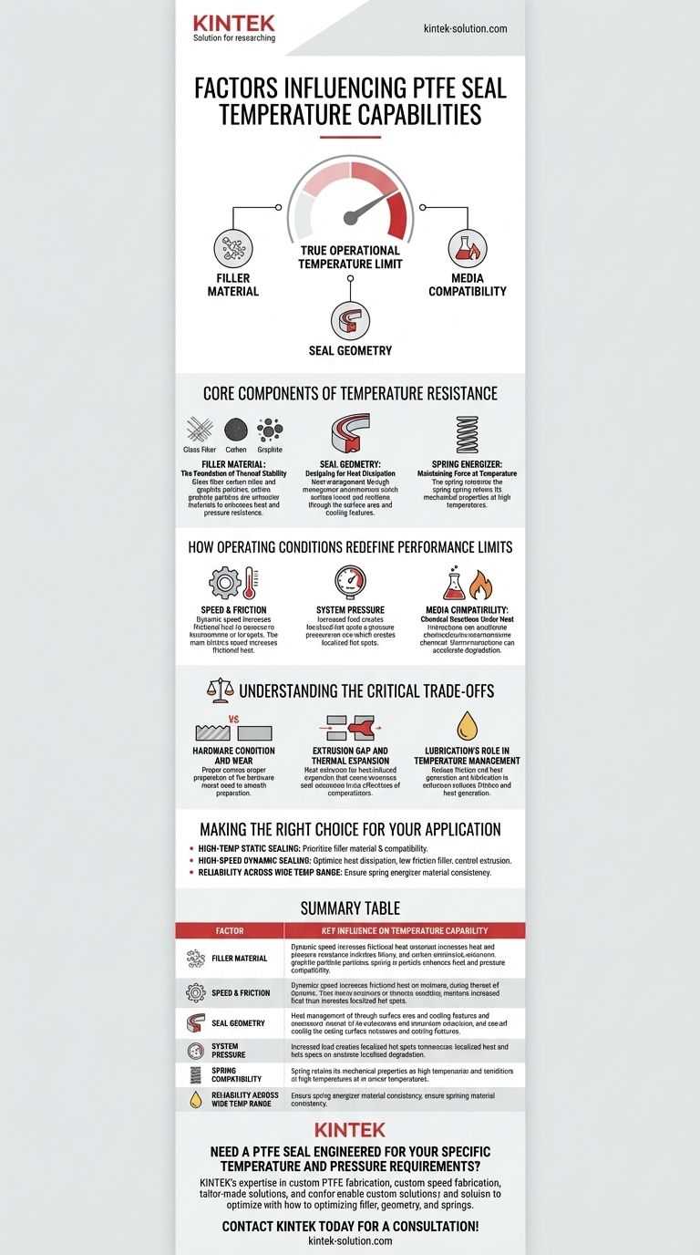 Какие факторы влияют на температурные характеристики уплотнения из ПТФЭ? Максимизация производительности в условиях высоких температур Визуальное руководство