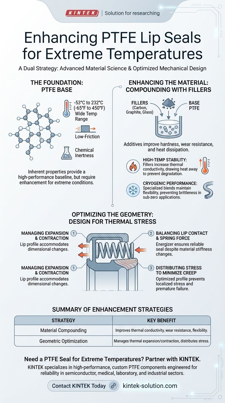 Come si possono migliorare le guarnizioni a labbro in PTFE per prestazioni a temperature estreme? Ottimizzare con Cariche e Progettazione Guida Visiva