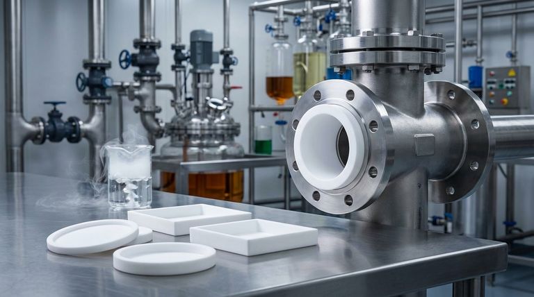 가혹한 화학 환경에서 PTFE 부싱이 선호되는 이유는 무엇입니까? 타의 추종을 불허하는 신뢰성과 낮은 마찰력을 보장합니다.