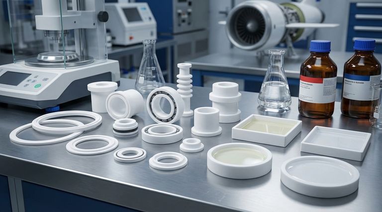 Quali sono le applicazioni industriali comuni dei componenti lavorati in Teflon? Risolvere sfide legate ad attrito, chimica ed elettricità