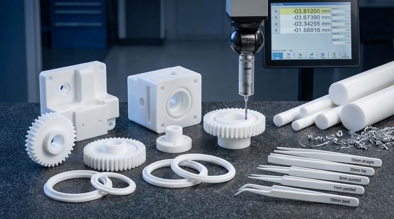 Quelles sont les tolérances réalisables pour les pièces en Téflon ? Usinage de précision maître pour le PTFE