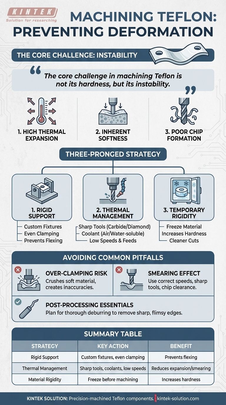 가공 중 테플론 부품의 변형을 방지하려면 어떻게 취급해야 할까요? 3단계 전략 마스터하기 시각적 가이드