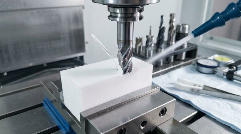 Quali utensili e refrigeranti sono consigliati per la lavorazione del Teflon (PTFE)? Ottenere tagli puliti e precisi