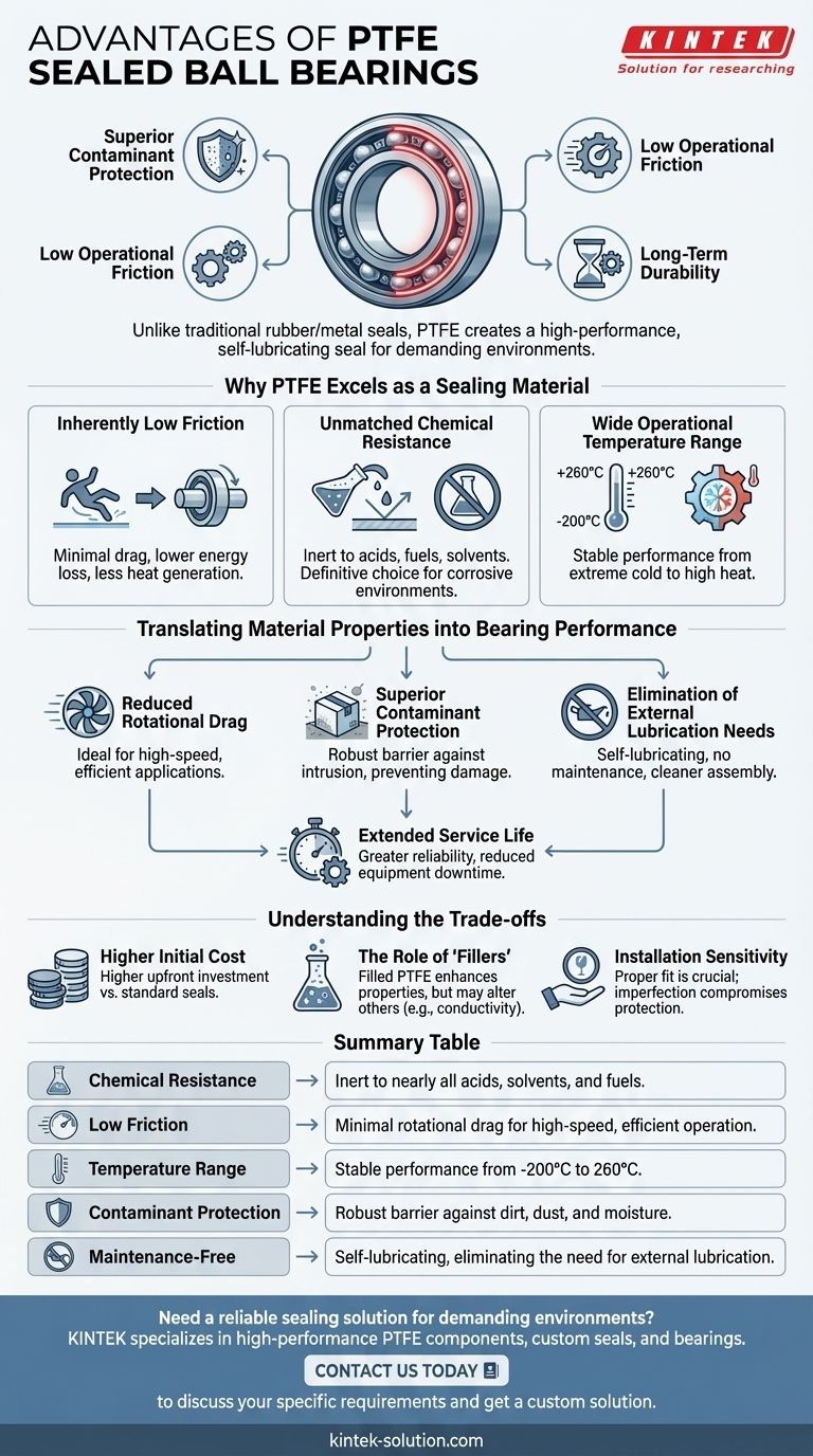 PTFEシールボールベアリングの利点は何ですか？優れた保護性能、低摩擦、耐久性 ビジュアルガイド