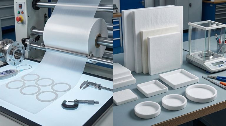 Cosa influenza la tolleranza di spessore dei fogli di guarnizione in PTFE? Il ruolo critico del processo di produzione