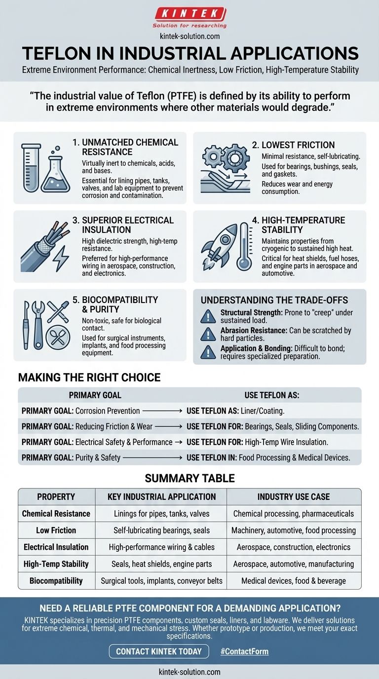 ¿Cómo se utiliza el Teflón en aplicaciones industriales? Resuelva desafíos de calor extremo, químicos y fricción Guía Visual