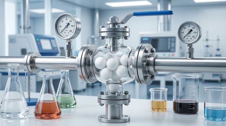 Em que aplicações as esferas de PTFE são altamente funcionais? Ideal para sistemas corrosivos e autolubrificantes