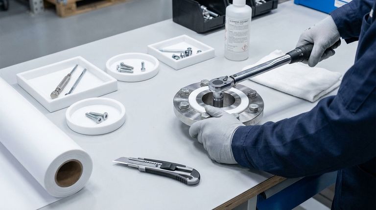 Quais são algumas dicas de instalação para chapas de PTFE? Obtenha uma vedação perfeita e sem vazamentos