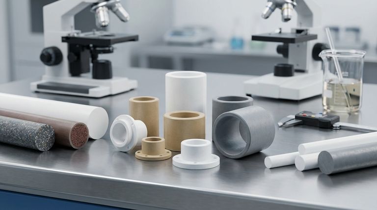 Quali materiali sono offerti per le boccole in PTFE? Scegliere il composto in PTFE caricato giusto per la vostra applicazione