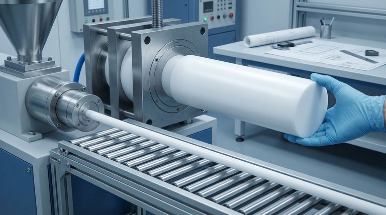 ما هي الأنواع المختلفة لقضبان PTFE المتوفرة بناءً على تكنولوجيا التصنيع؟ اختر النوع المناسب لمشروعك