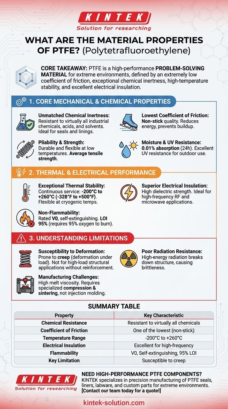 PTFE的材料特性是什么？在苛刻应用中掌握极致性能 图解指南