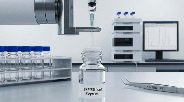 Каковы преимущества выбора подходящей септы с покрытием из ПТФЭ для хроматографии? Обеспечьте точные и воспроизводимые результаты