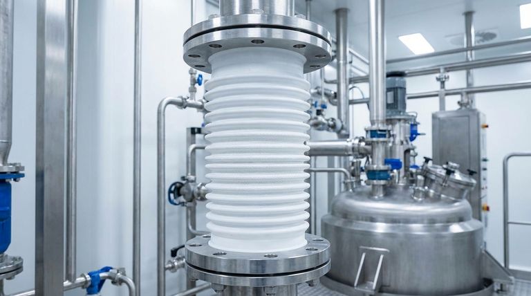 Was sind PTFE-Faltenbälge und aus welchem Material bestehen sie? Entdecken Sie den Schlüssel zu chemischer Beständigkeit & Flexibilität