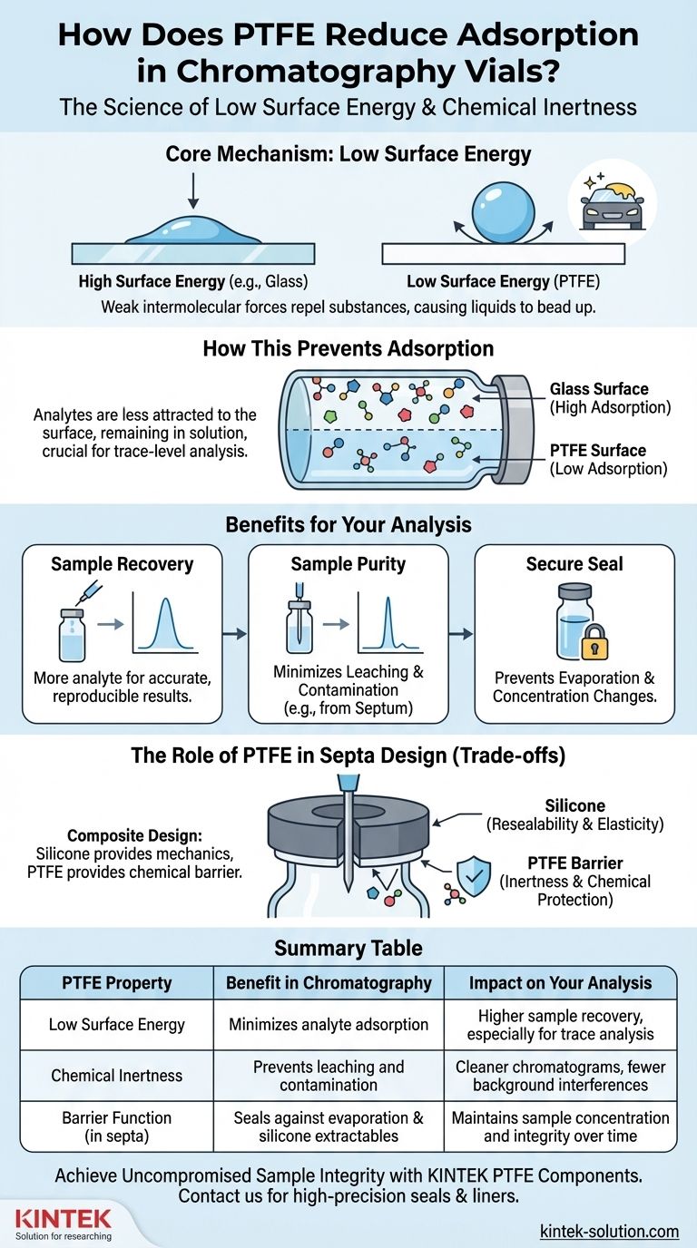 PTFE 如何减少色谱进样瓶中的吸附？确保准确的样品回收率和纯度 图解指南