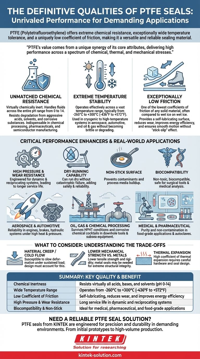 PTFEシールの特性とは？過酷な条件下での信頼性の鍵 ビジュアルガイド