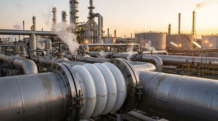 PTFE 膨胀节如何使石油和天然气行业受益?确保在恶劣环境下的系统完整性