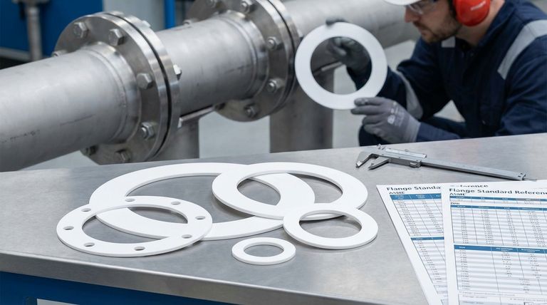 PTFE包覆垫片有哪些尺寸规格可供选择？从DN15到DN2000，找到您的完美匹配