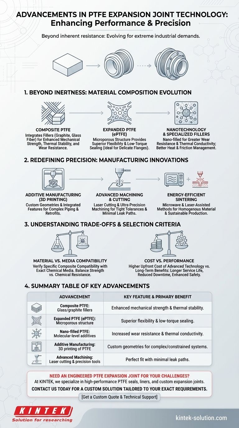 Quelles sont les avancées récentes dans la technologie des soufflets de dilatation en PTFE ? Améliorer la durabilité et la précision Guide Visuel
