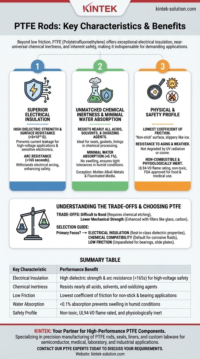 PTFE棒材还有哪些额外特性？在恶劣环境中释放卓越性能 图解指南