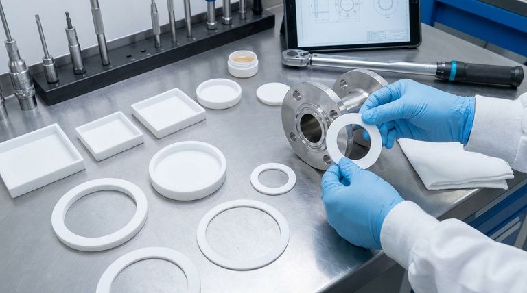 Quais são os erros comuns a serem evitados ao usar juntas de PTFE? Evite Vazamentos e Tempo de Inatividade Custosos