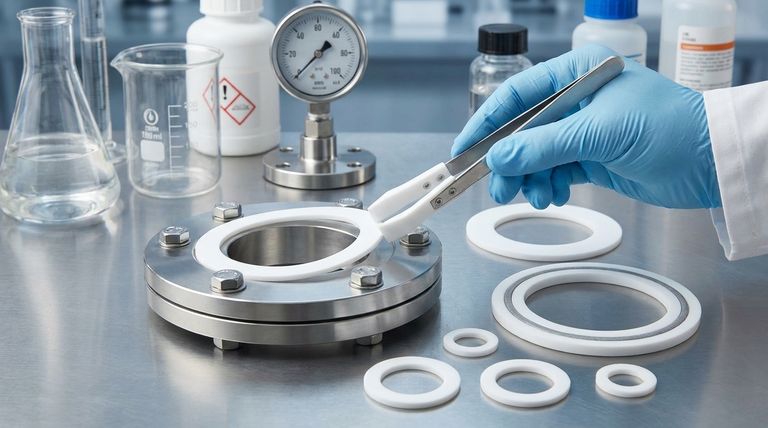 Каков вывод относительно использования прокладок из ПТФЭ? Максимизируйте герметичность с помощью правильного типа ПТФЭ