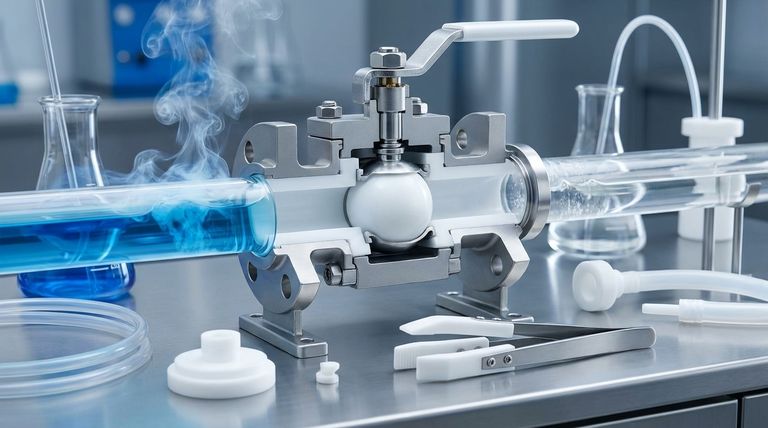 ما هي مزايا استخدام الصمامات المبطنة بالتفلون؟ مقاومة فائقة للتآكل والنقاء