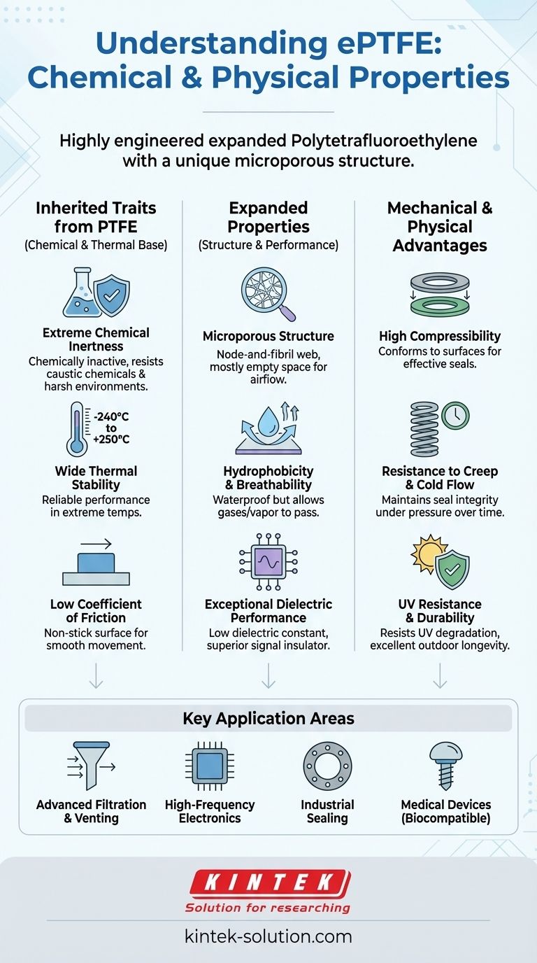 ePTFE的化学和物理性质是什么？高性能聚合物的终极指南 图解指南