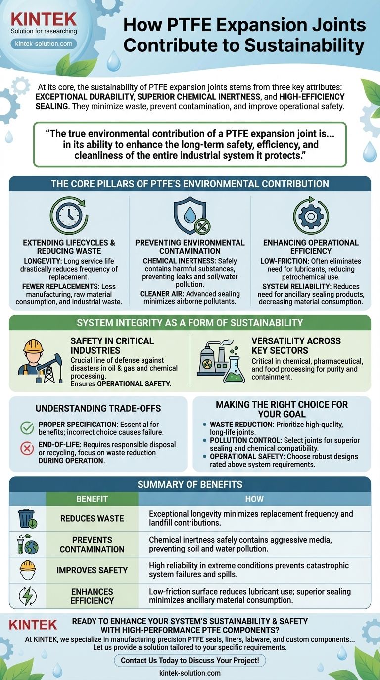 PTFEエキスパンションジョイントは、どのように持続可能性に貢献しますか？システムの長期的な完全性と環境安全性の向上 ビジュアルガイド