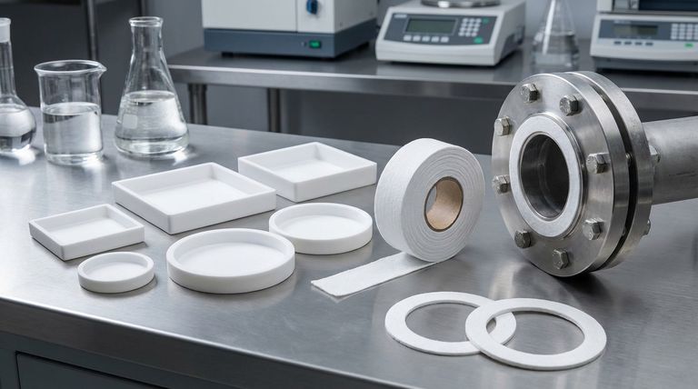 What are the key properties of PTFE that ePTFE gaskets retain? Superior Chemical & Thermal Stability