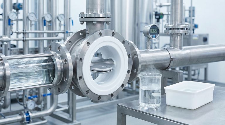 Какие ограничения по рабочей среде применяются к дисковым затворам с футеровкой из ПТФЭ? Обеспечьте долгосрочную надежность для агрессивных жидкостей