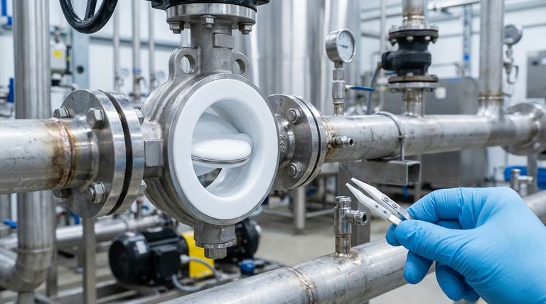 What is a PTFE lined butterfly valve and what are its main advantages? Superior Control for Corrosive & High-Purity Fluids