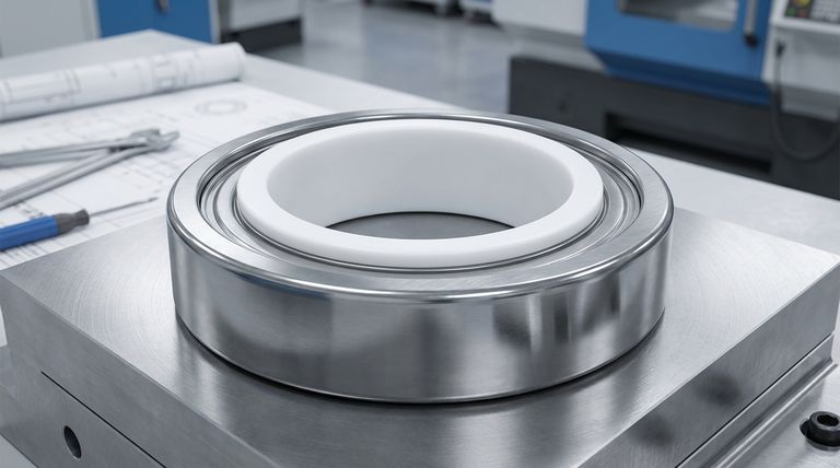 What advantages does the steel backing provide in PTFE-lined bearings? Achieve High Load Capacity & Superior Heat Dissipation