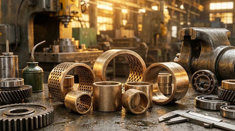 ¿Cuáles son las propiedades clave de los cojinetes de bronce? Logre un rendimiento de alta carga y bajo mantenimiento