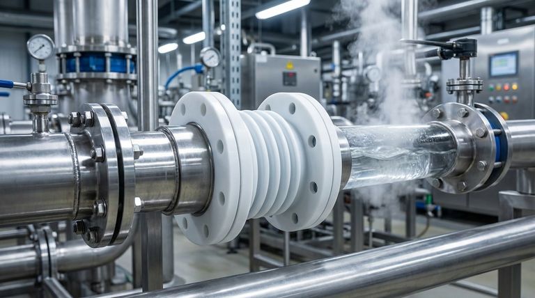 PTFEエキスパンションベローズの主な特徴は何ですか?システムの安全性と信頼性を確保する