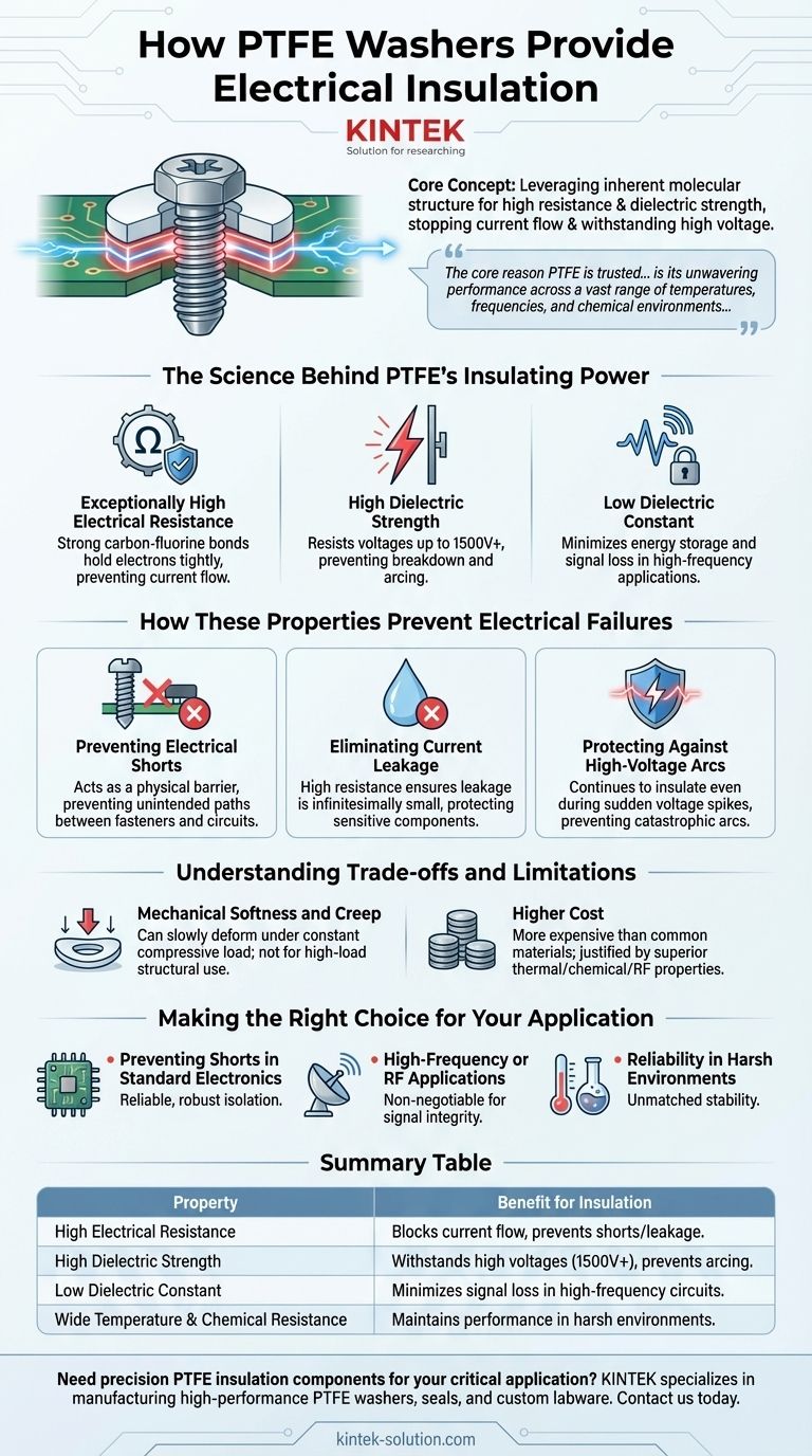 PTFE 와셔는 어떻게 전기 절연을 제공합니까? 안정적인 회로 보호를 보장하세요 시각적 가이드