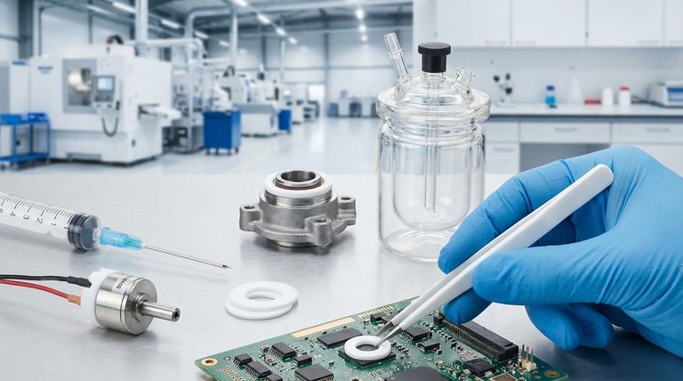 다재다능함으로 인해 PTFE 와셔가 일반적으로 사용되는 산업은 무엇입니까? 중요한 밀봉 문제를 해결하세요