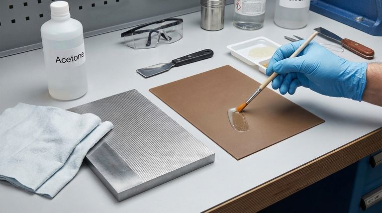 Какие рекомендуемые методы подготовки металлических поверхностей перед склеиванием с ПТФЭ? Достижение долговечного и высокопрочного соединения