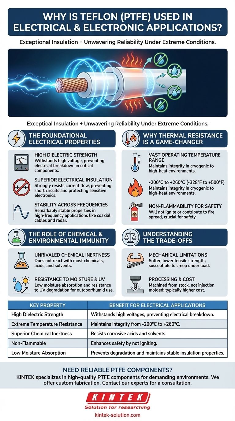 特氟龙（Teflon）在电气和电子应用中使用的原因？在严苛环境中无与伦比的绝缘性 图解指南