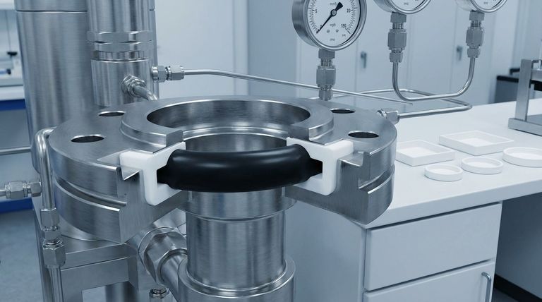 테프론 백업 링의 주요 기술적 특징은 무엇인가요? 고압 씰링을 위한 필수적인 지원