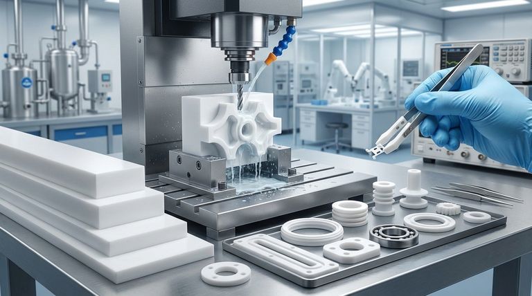 Quais são algumas aplicações comuns de barras quadradas de Teflon? Resolvendo Desafios Extremos de Engenharia