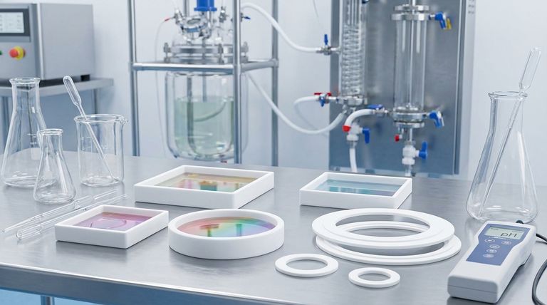 O que torna as juntas de envelope de PTFE resistentes à contaminação? A chave para a pureza do processo e inércia química