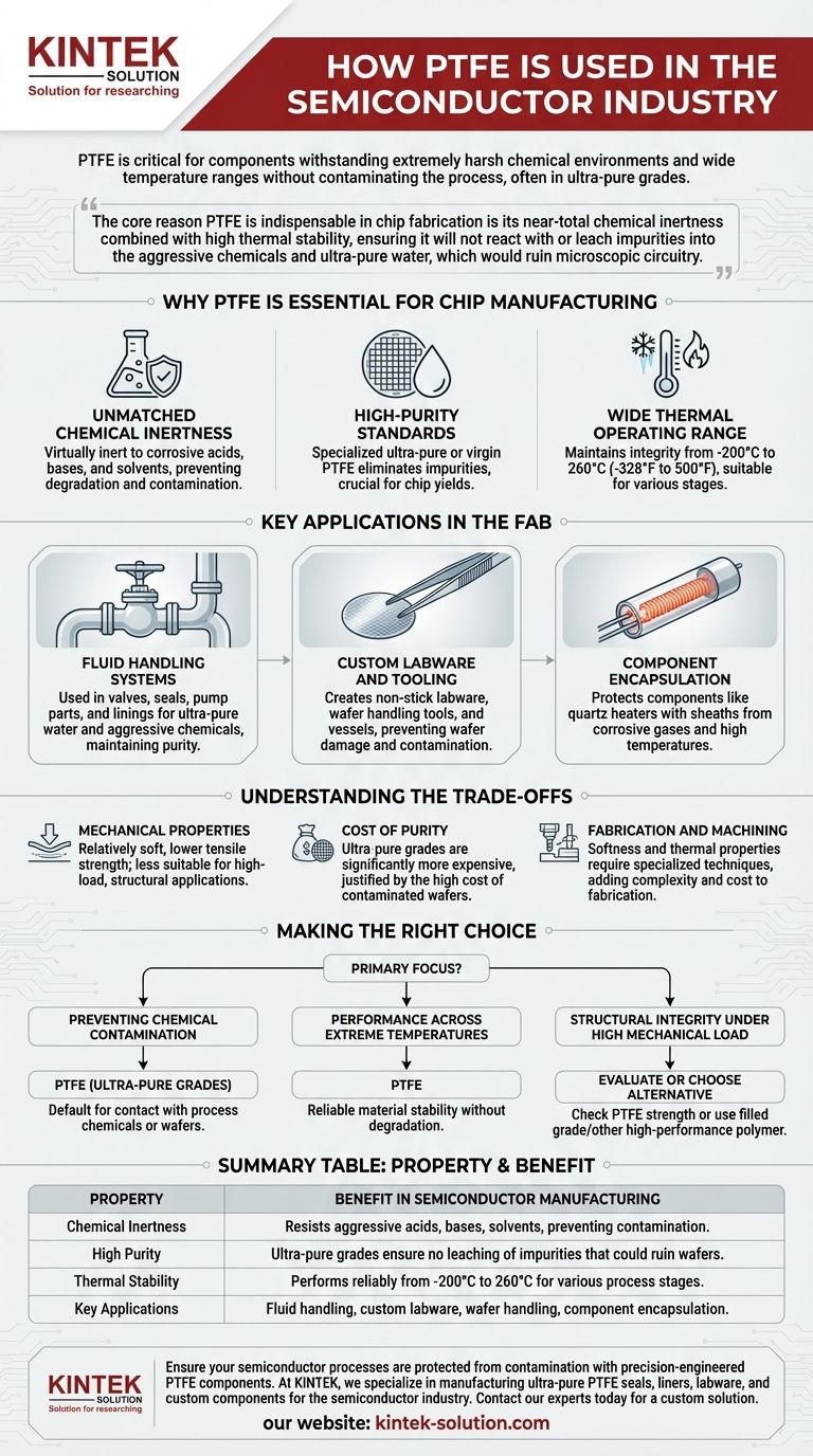 PTFE在半导体行业中是如何使用的？对纯度和性能至关重要 图解指南
