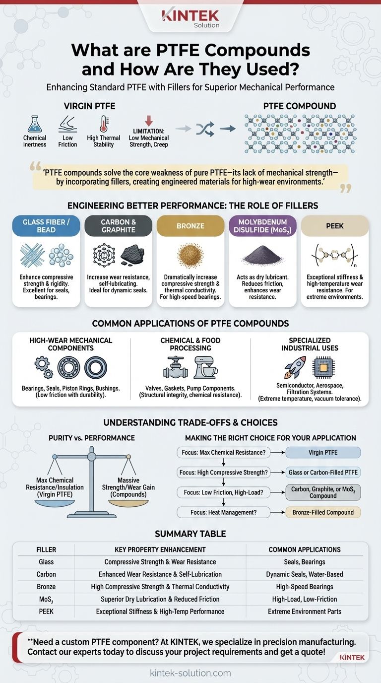 什么是PTFE复合材料及其用途？为苛刻应用提升性能 图解指南