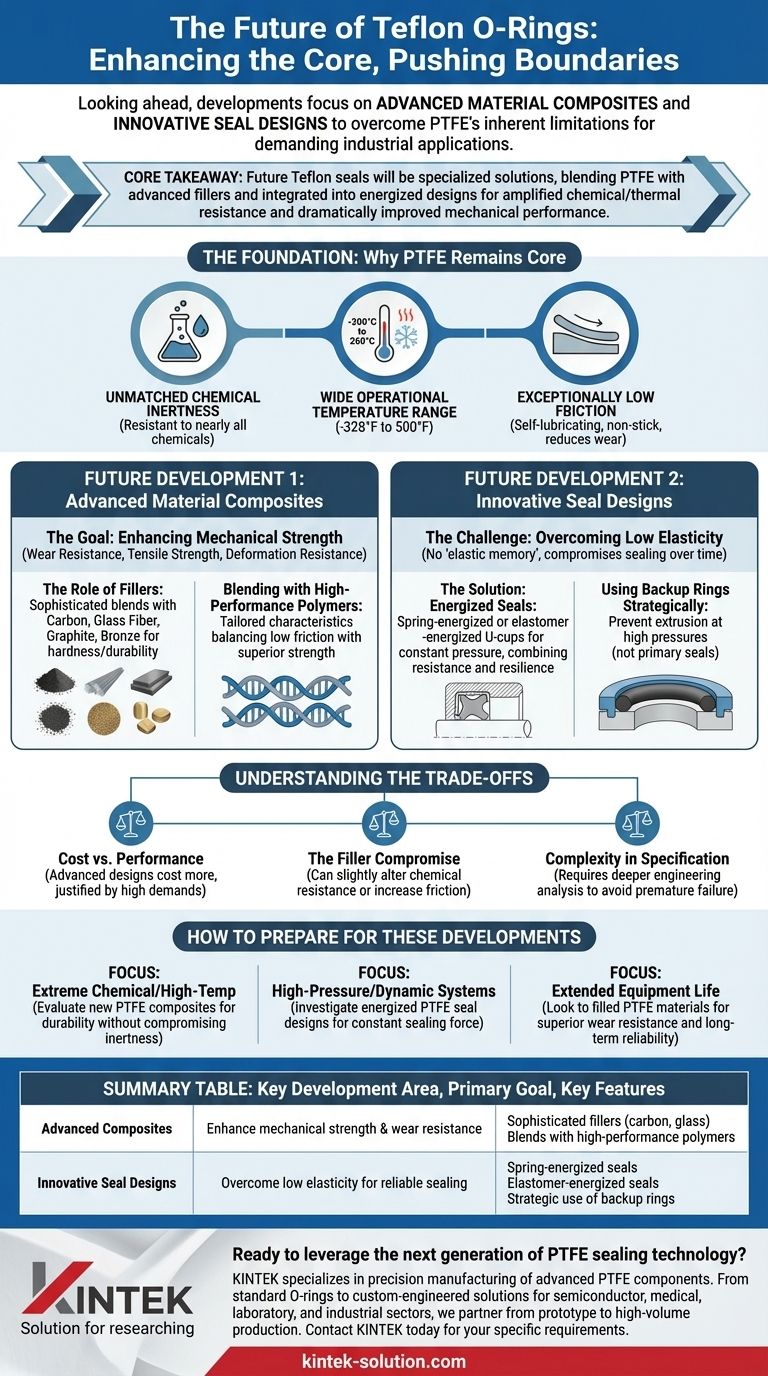 Quali sviluppi futuri sono previsti per gli O-ring in Teflon? Compositi avanzati e design più intelligenti Guida Visiva