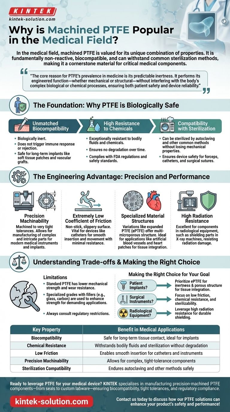 가공된 PTFE가 의료 분야에서 인기 있는 이유는 무엇입니까? 탁월한 생체 적합성 및 정밀도 시각적 가이드