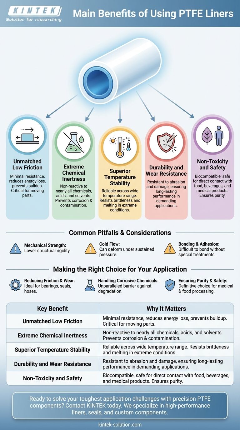 使用PTFE内衬的主要好处是什么？实现无与伦比的耐化学性和耐热性 图解指南