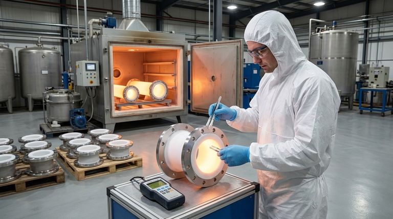 Quais são as etapas envolvidas no processo de revestimento de PTFE? Um Guia para Resistência Química Durável